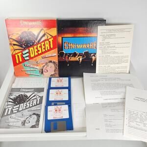 It Came From The Desert By Cinemaware Amiga 1989 Game Complete In Box CIB